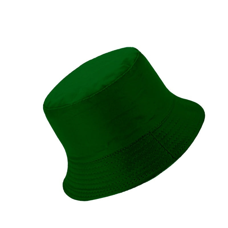 UV Protective Foldable Fisherman's Bucket Hat for Men and Women - Ideal for Fishing, Hiking, Camping, Gardening, and Beach Activities