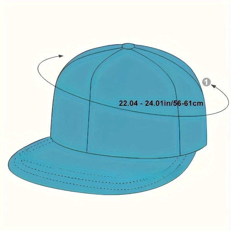 1pc Men Women New Outdoor Sports Hip-hop Hat, Adjustable Hat, Casual Sun Baseball Cap, Gift For Men