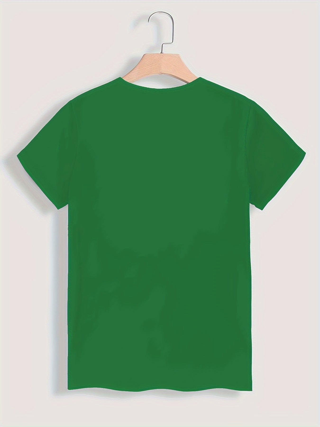 Flag scarf sunglasses Girls printed round neck T-shirt, Spring & Summer short sleeve T-shirt, Sports casual everyday top, women's wear