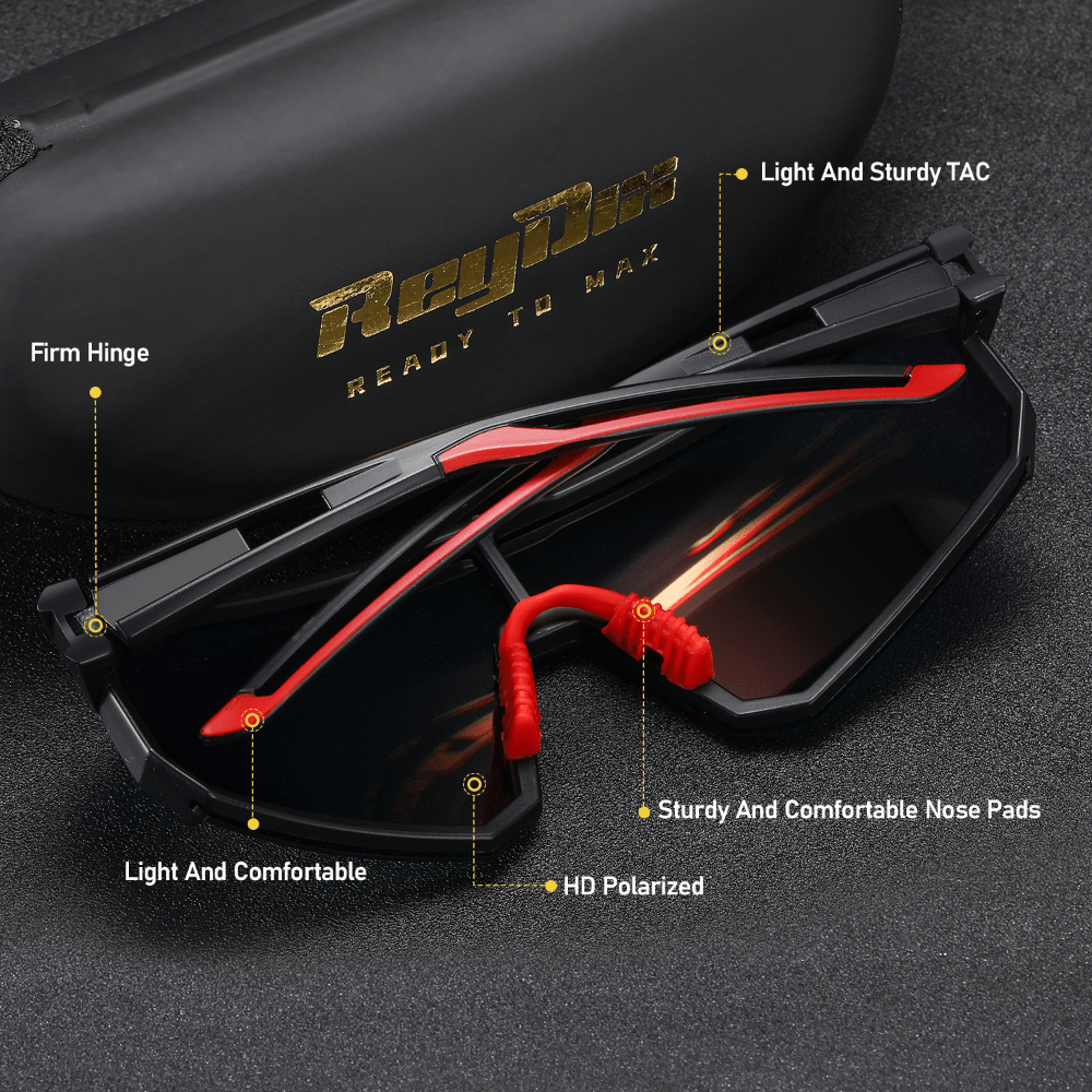 Men's Fashion Polarized Sunglasses UV Protection, Sports Sunglasses For Cycling Riding Outdoor, Ideal choice for Gifts