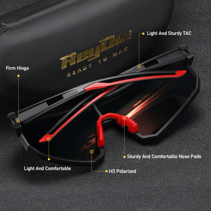 Men's Fashion Polarized Sunglasses UV Protection, Sports Sunglasses For Cycling Riding Outdoor, Ideal choice for Gifts