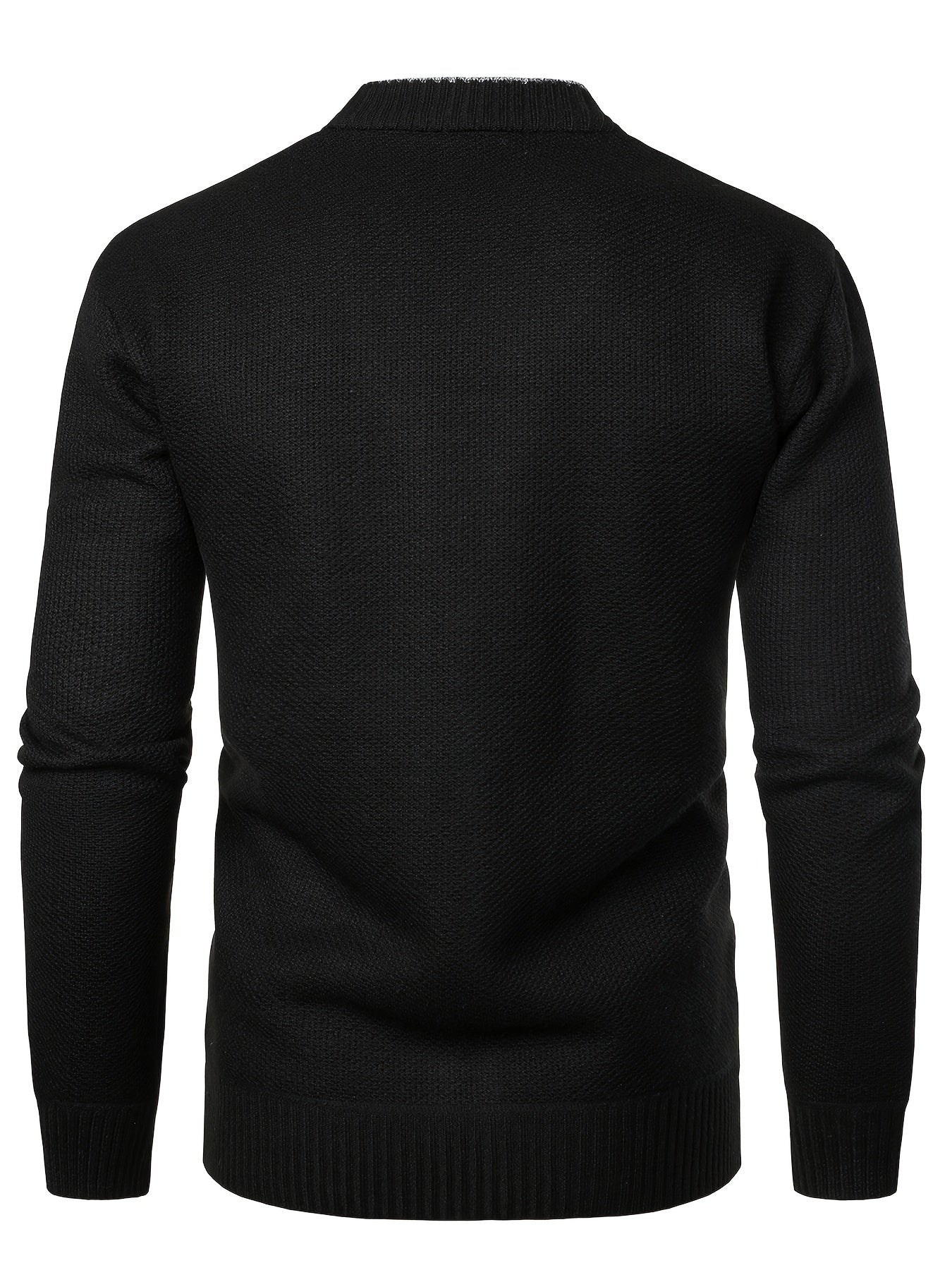 Cozy V-Neck Cardigan Sweater - Soft Knit, Casual, Fall and Winter Essential, Best Selling Men's Clothing for Cold Weather