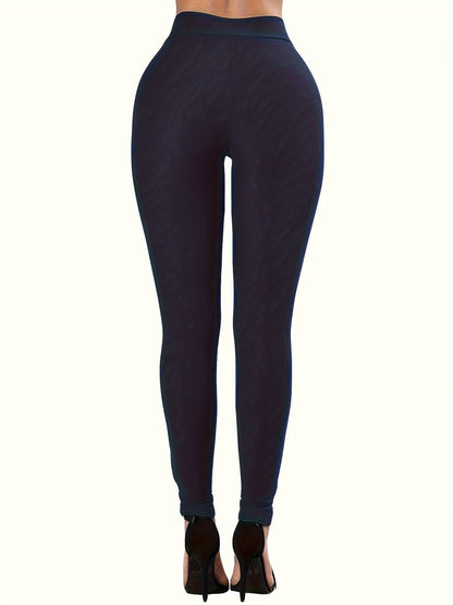 Sexy Loose Cross Lace Up Pants, Solid Double Breasted Cross Strap Tie Fashion Pants, Women's Clothing