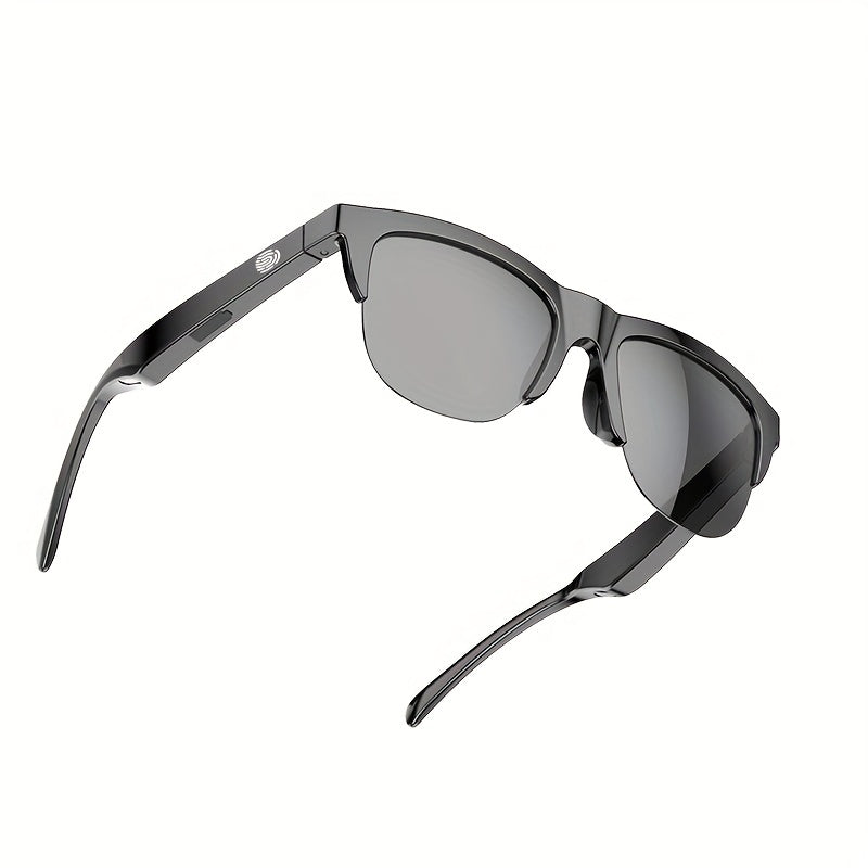 New Smart Wireless V5.3 Sunglasses, Multifunctional Glasses, Wireless Calls, Music Playback, Outdoor Sports Headphones, Rechargeable HIFI Sound Quality, HD Lenses, Black Technology, Unisex, Touch, Long Battery Life, UV Protec