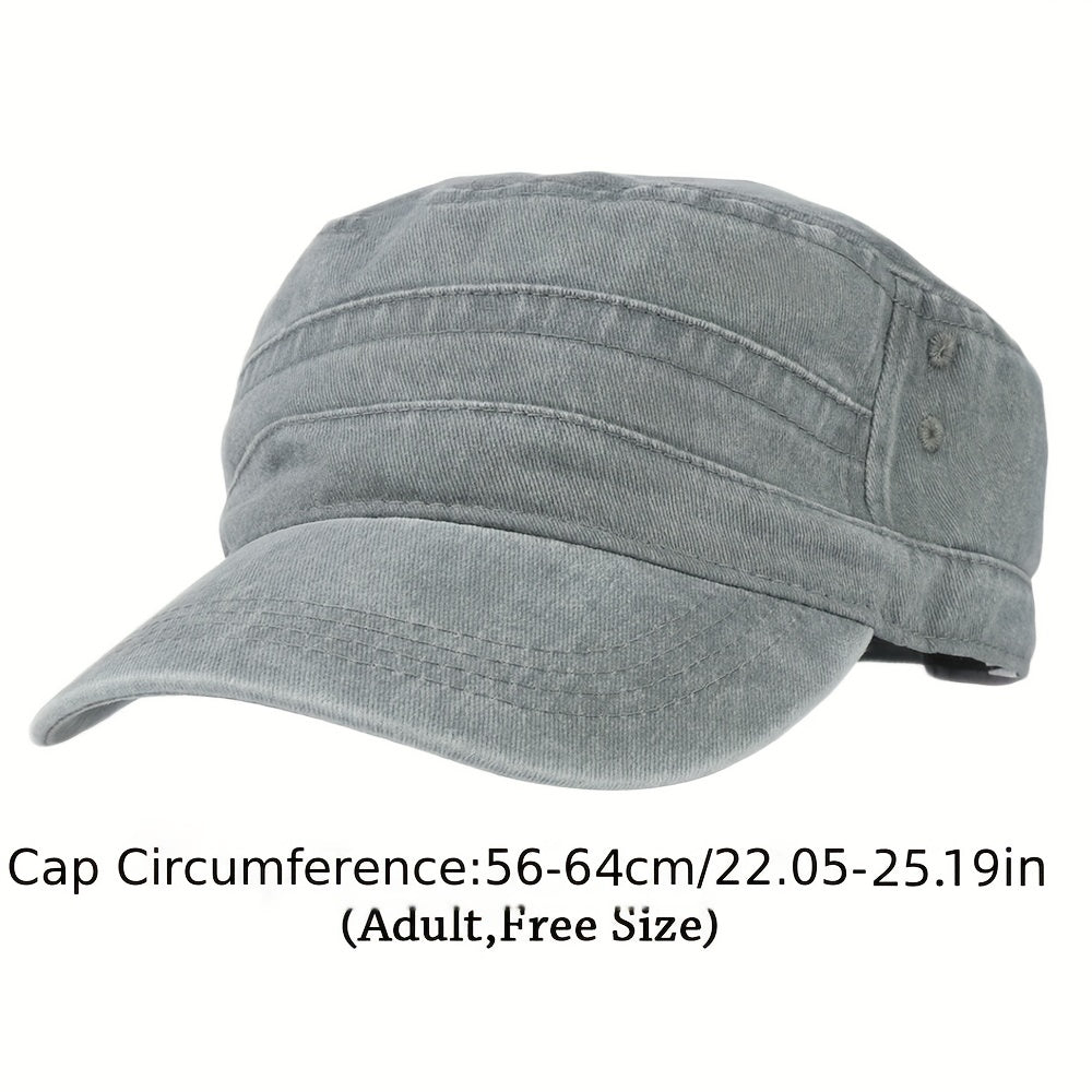 1pc Unisex Camouflage Army Hat - Durable & Stylish for Military, Cadet, Fishing, & Baseball - Versatile Sun Protection for Outdoor Adventures