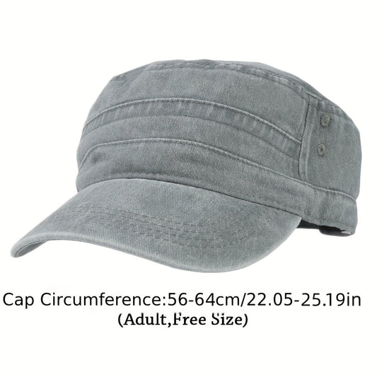1pc Unisex Camouflage Army Hat - Durable & Stylish for Military, Cadet, Fishing, & Baseball - Versatile Sun Protection for Outdoor Adventures
