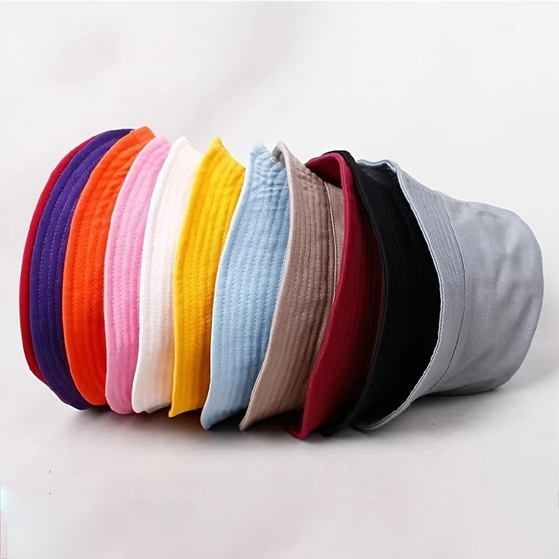 UV Protective Foldable Fisherman's Bucket Hat for Men and Women - Ideal for Fishing, Hiking, Camping, Gardening, and Beach Activities