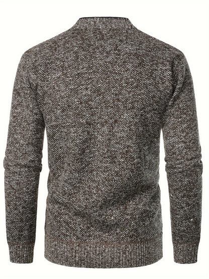 Cozy V-Neck Cardigan Sweater - Soft Knit, Casual, Fall and Winter Essential, Best Selling Men's Clothing for Cold Weather
