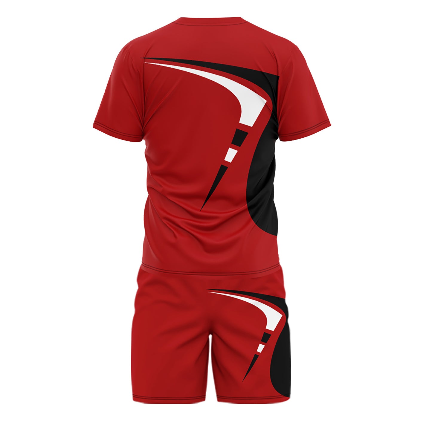 2Pcs Trendy Outfits For Men, Casual Crew Neck Short Sleeve T-shirt And Drawstring Shorts Set For Summer, Men's Clothing Vacation Workout