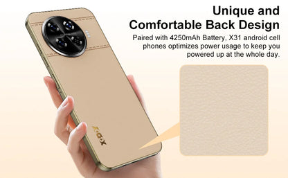 XGODY X31 New,Cell phone,6.5 inch,3GB RAM,64GB ROM,Smartphone Android,8+13MP,4250mAh,Mobile phones,4G Dual SIM,Google Play Store
