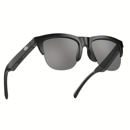 New Smart Wireless V5.3 Sunglasses, Multifunctional Glasses, Wireless Calls, Music Playback, Outdoor Sports Headphones, Rechargeable HIFI Sound Quality, HD Lenses, Black Technology, Unisex, Touch, Long Battery Life, UV Protec